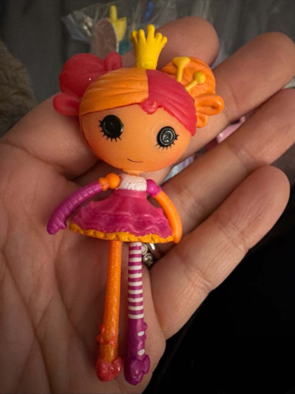 Lalaloopsy Mini Lala-Oopsie Princess Nutmeg Doll Figure